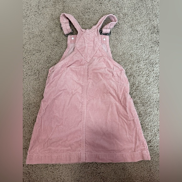 Cat & Jack Corduroy Overall Dress Pink Size XS 4-5 Target - Picture 3 of 3